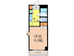 ﾗﾌｧｲﾝ江坂の物件間取画像